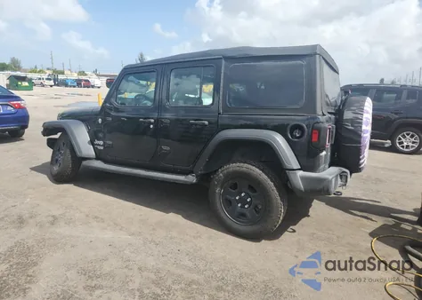 2021 Jeep Wrangler Unlimited Sport from USA, damaged, VIN 1C4HJXDG4MW512119